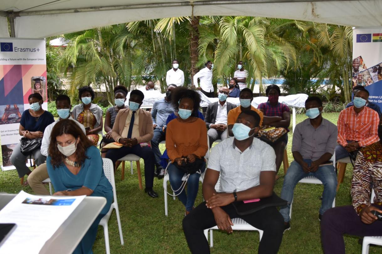 Pre-departure sensitisation event for 2021 Erasmus+ Scholarship Awardees in Ghana