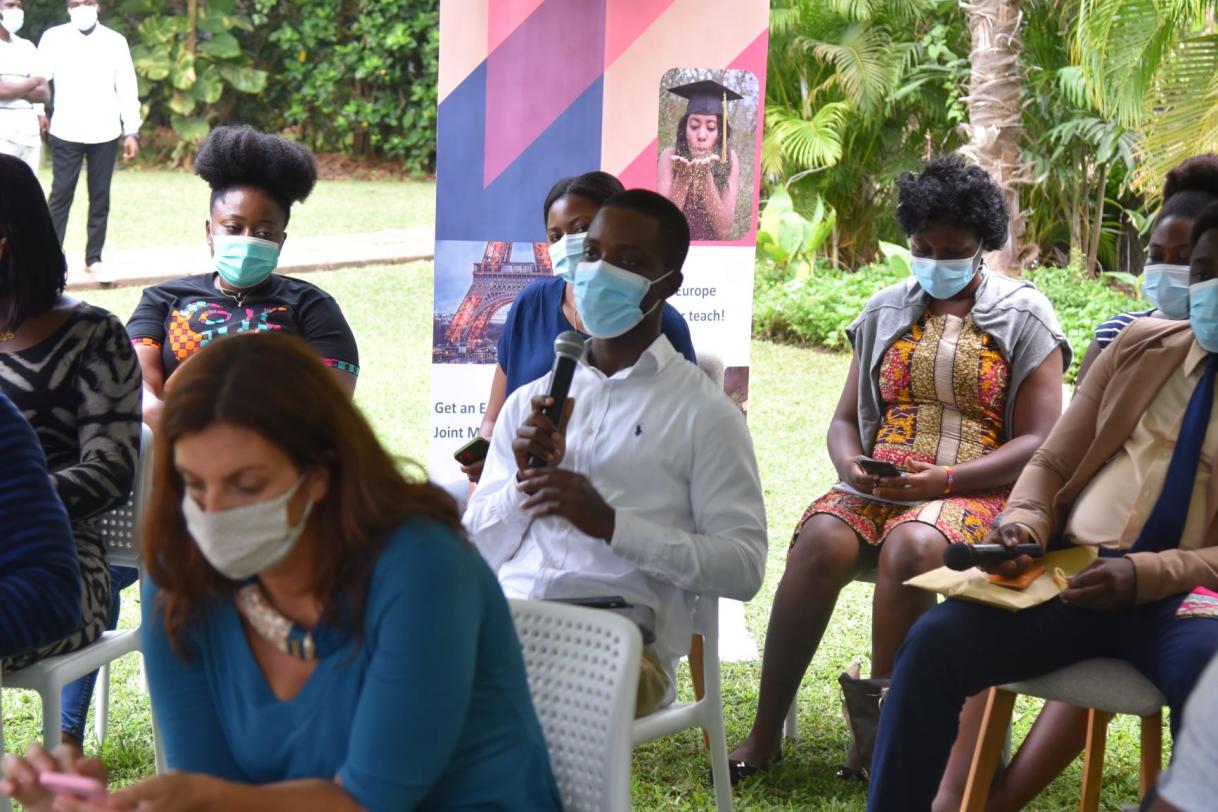 Pre-departure sensitisation event for 2021 Erasmus+ Scholarship Awardees in Ghana