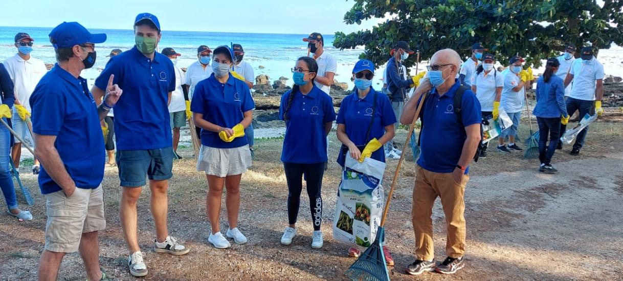 #EUBeachCleanup - Mauritius