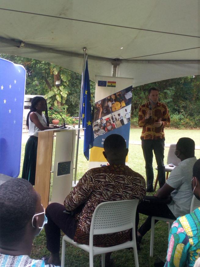 Pre-departure sensitisation event for 2021 Erasmus+ Scholarship Awardees in Ghana