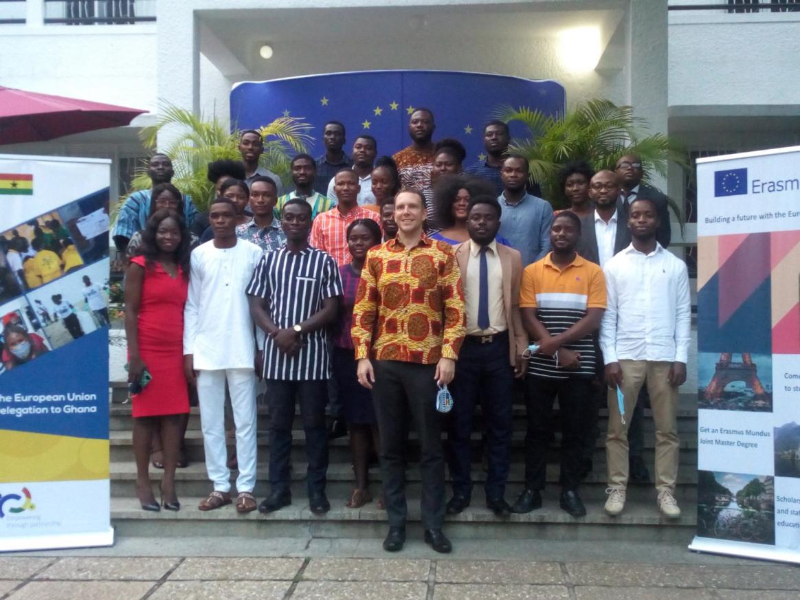 Pre-departure sensitisation event for 2021 Erasmus+ Scholarship Awardees in Ghana