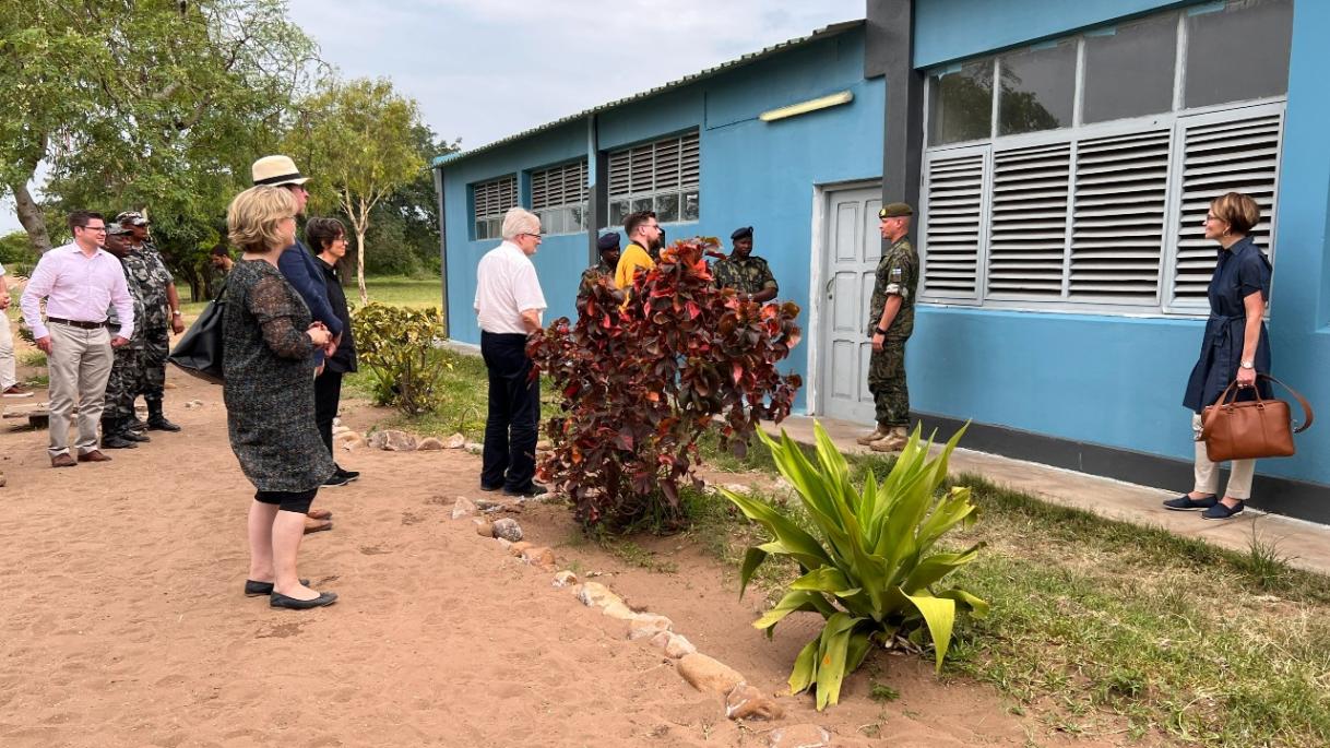 Members of the Finnish Parliament visit  EUTM Mozambique