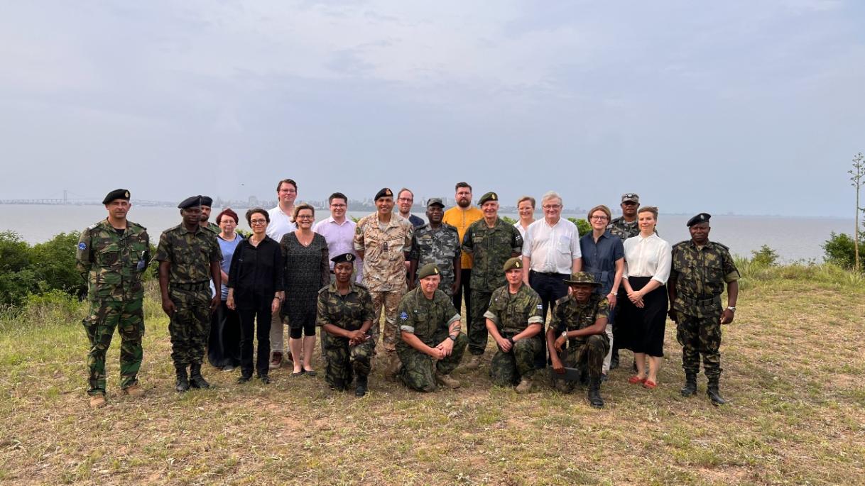 Members of the Finnish Parliament visit  EUTM Mozambique
