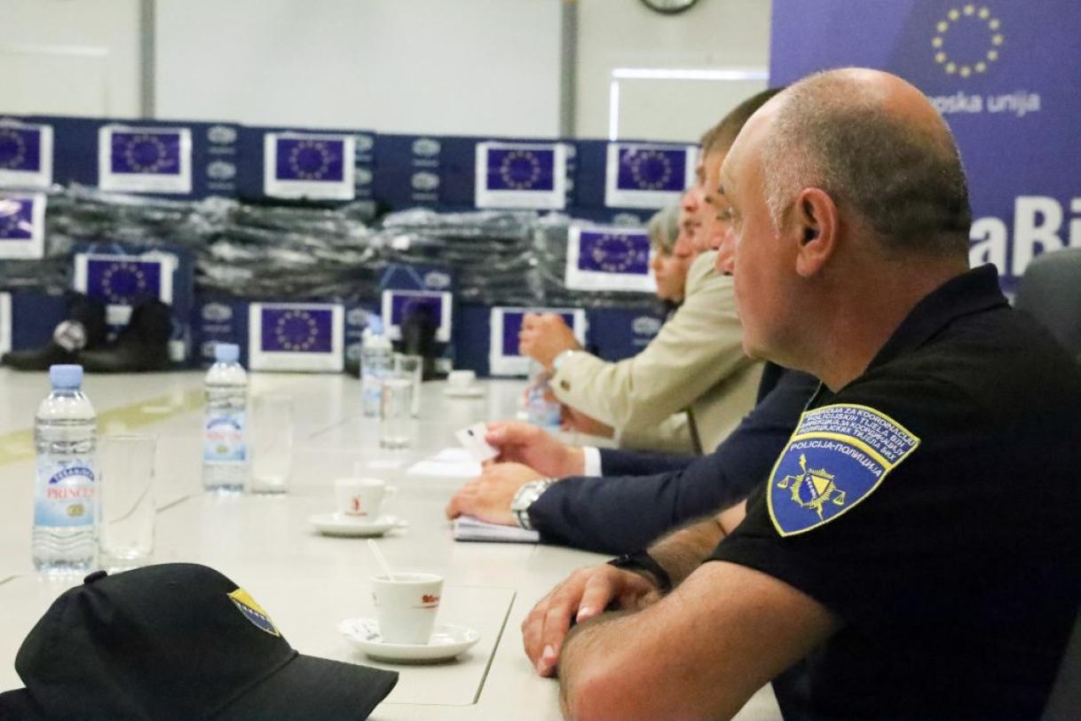 European Union donates specialized equipment to the BiH Directorate for Coordination of Police Bodies