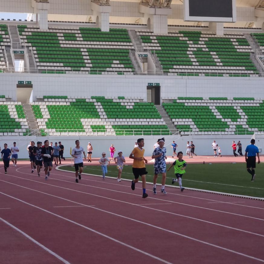 Participants of the marathon