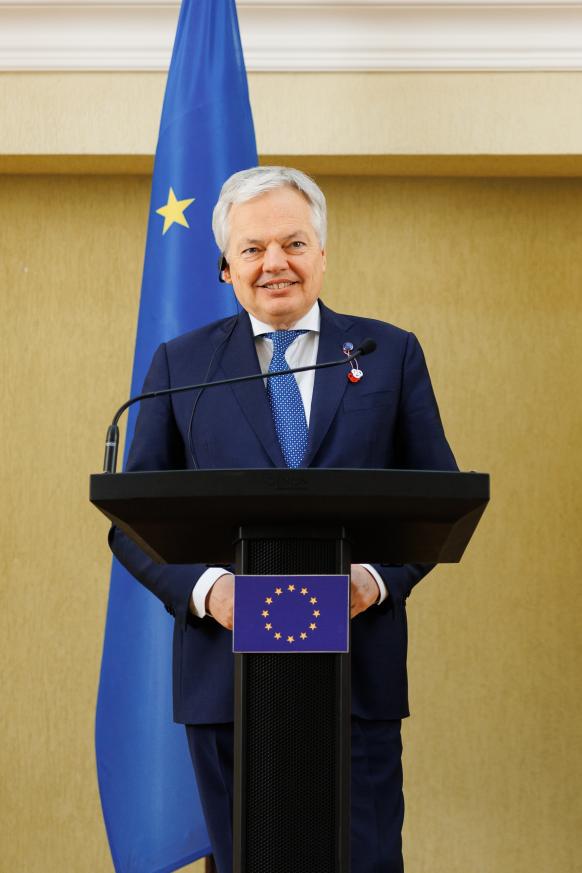 Didier Reynders, EU Commissioner for Justice 