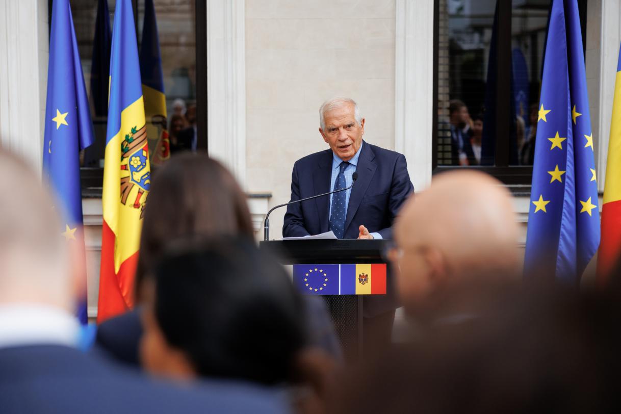  High Representative/Vice-President Josep Borrell at the launch of the EU Partnership Mission in Chisinau