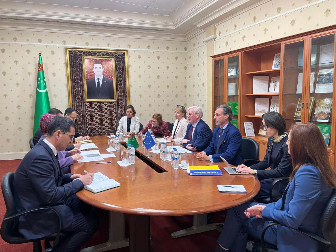 Turkmenistan: EU Special Representative for Central Asia and EU Special Representative for Human Rights with the Ombudswoman 