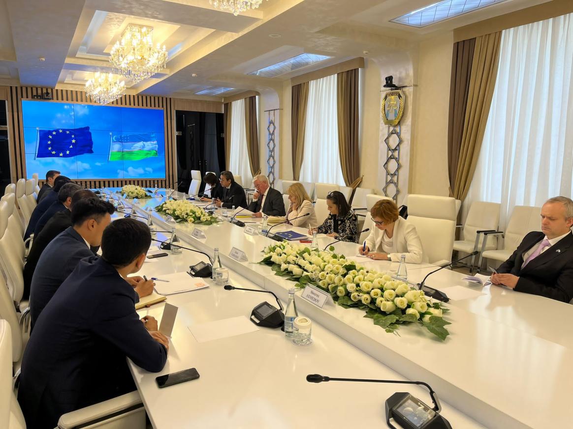 Uzbekistan: EU Special Representative for Central Asia and EU Special Representative for Human Rights with the Minister of Justice of Uzbekistan