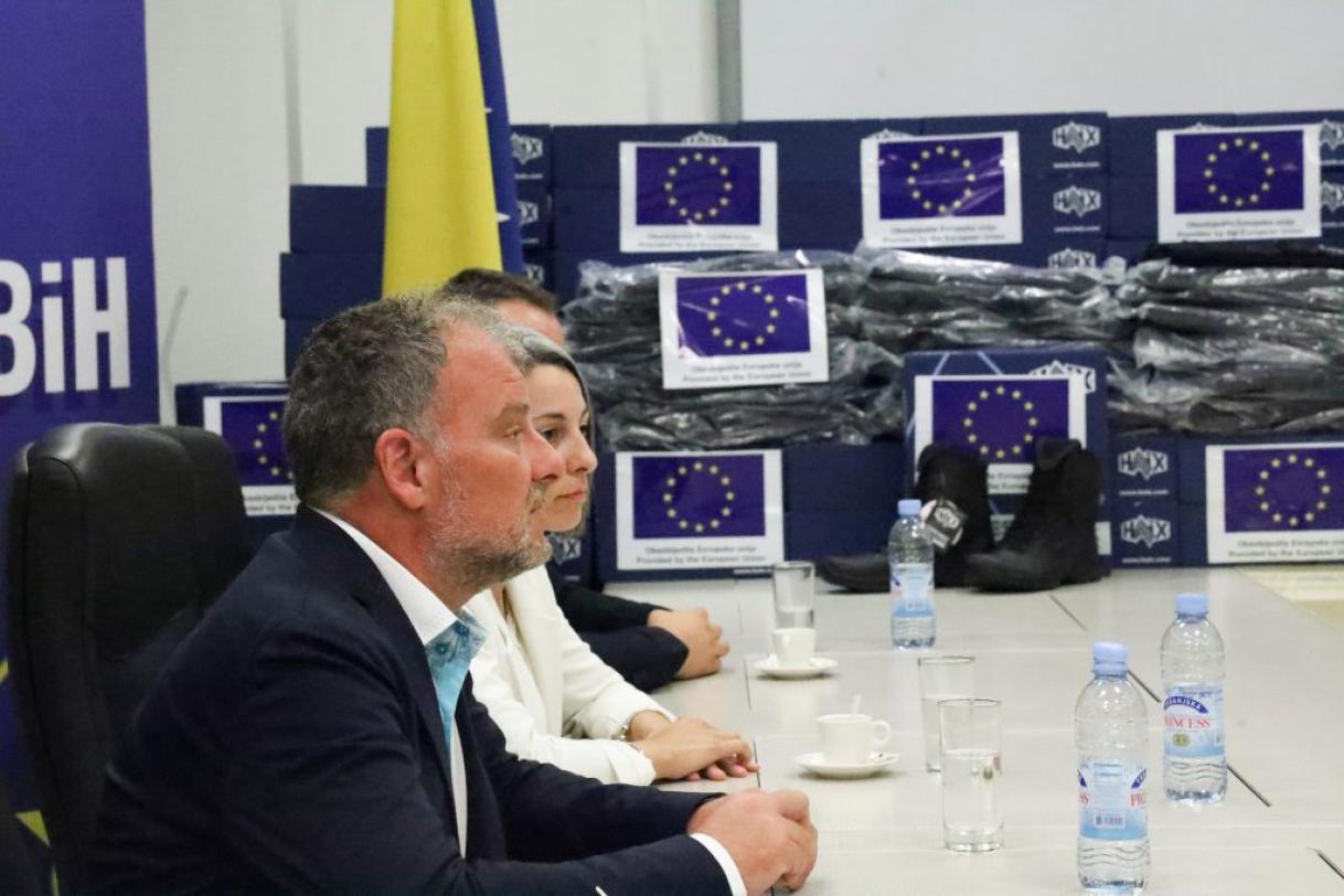 European Union donates specialized equipment to the BiH Directorate for Coordination of Police Bodies