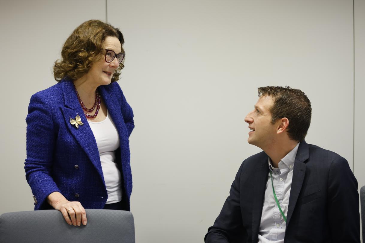 Exchange of views with Mary Kavanagh, Senior Expert at DG RTD, European Commission.