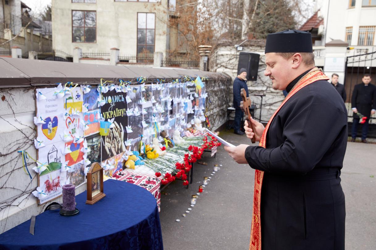 Embassy of Ukraine to the Republic of Moldova: EU Ambassador and Member States Ambassadors at the ceremony to mark one-year of Russia's invasion on Ukraine 