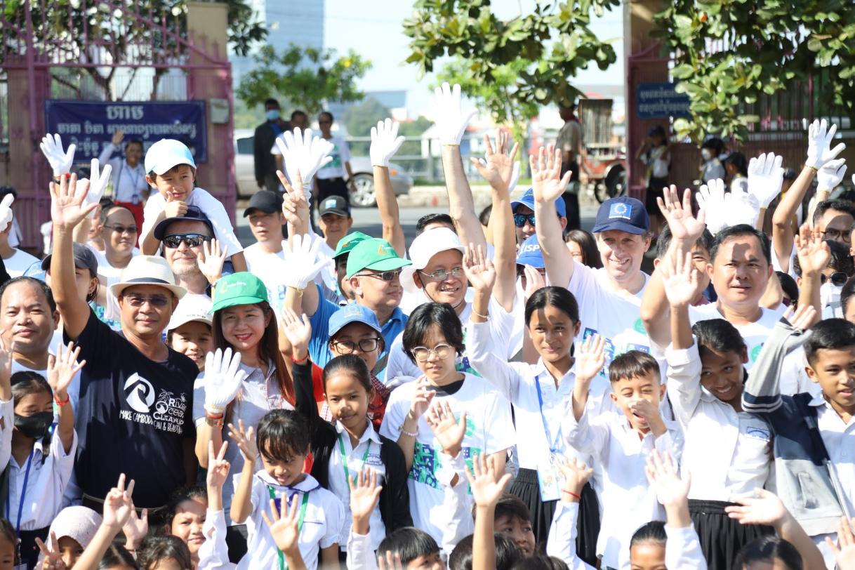 EU-ASEAN Green Diplomacy Week 2023 in Cambodia: Mekong River Cleanup