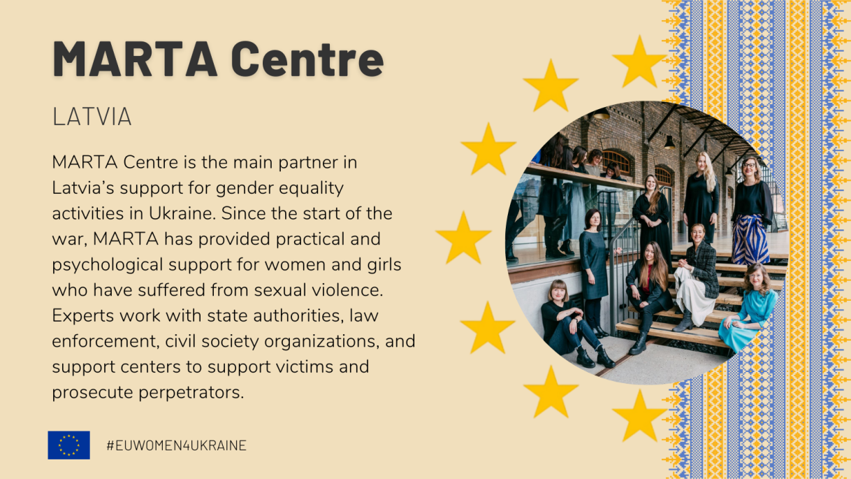 Image of a group of women and a description of their contributions.