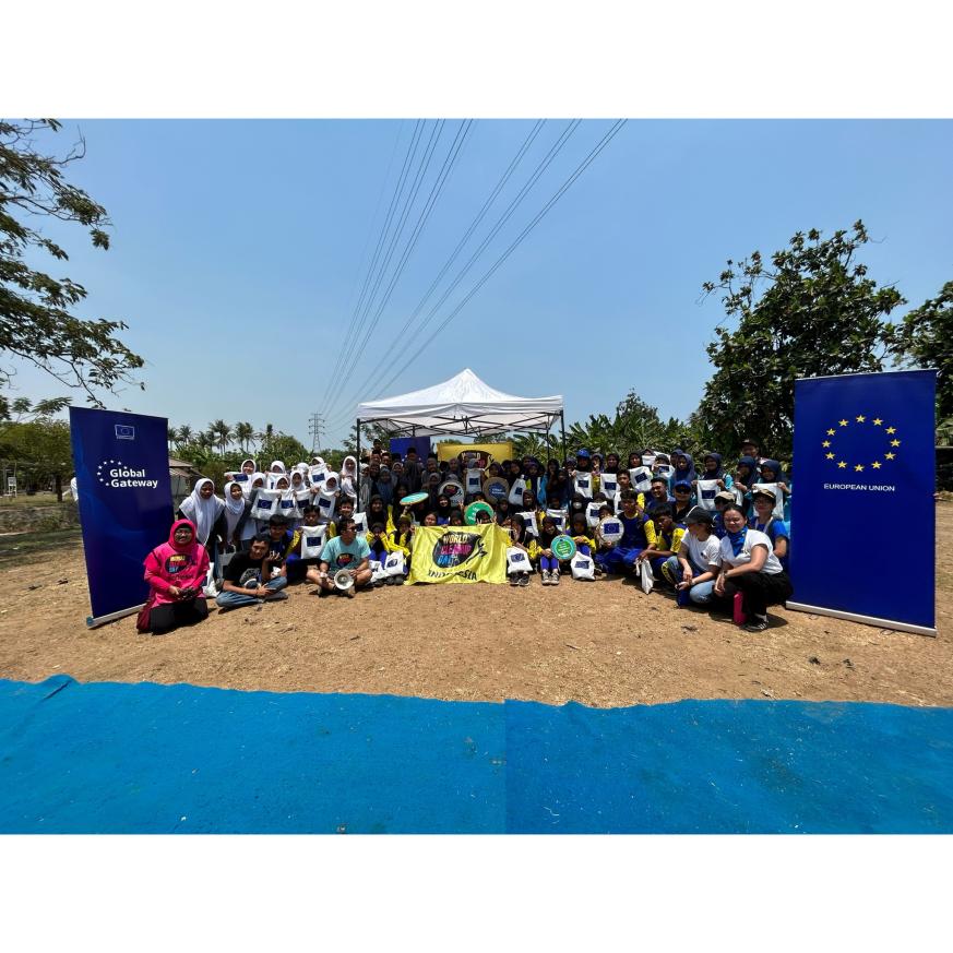 EU-ASEAN Green Diplomacy Week 2023 in Indonesia: Waste Bank Tour