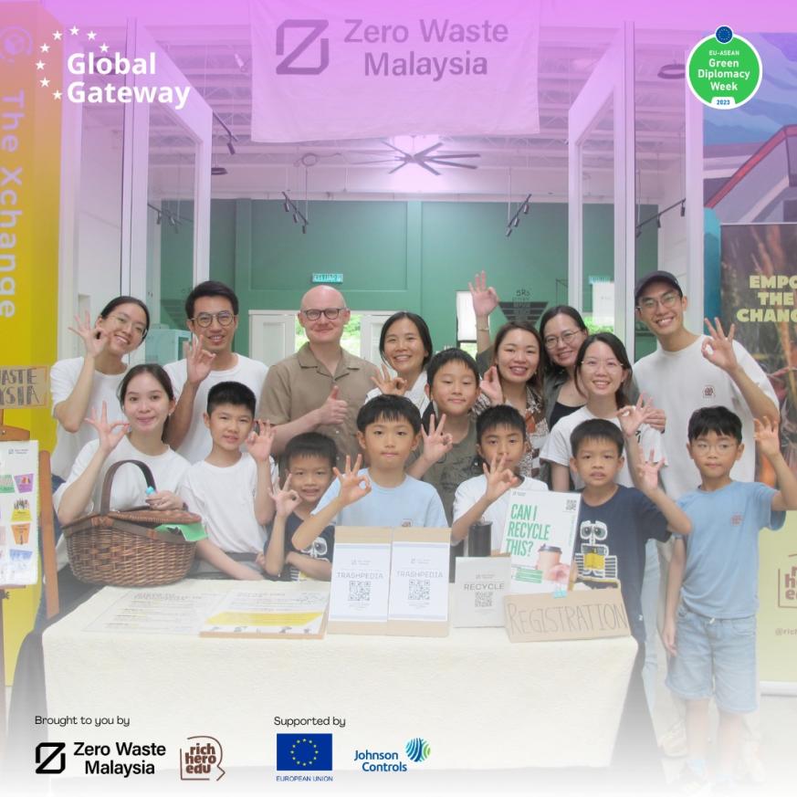 EU-ASEAN Green Diplomacy Week 2023 in Malaysia: Trashpedia Outreach Programme