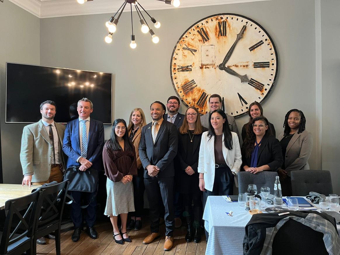 Working lunch with Patrick Chatard Moulin, Deputy Head of Space Division