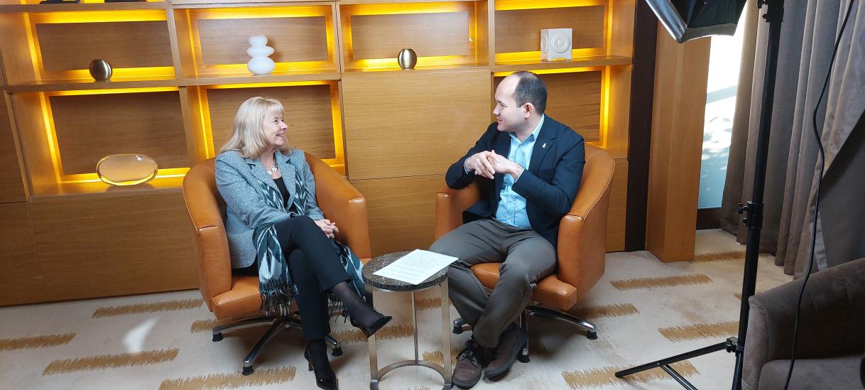 EU Special Representative for Central Asia, Terhi Hakala gives interview to Gazeta.uz