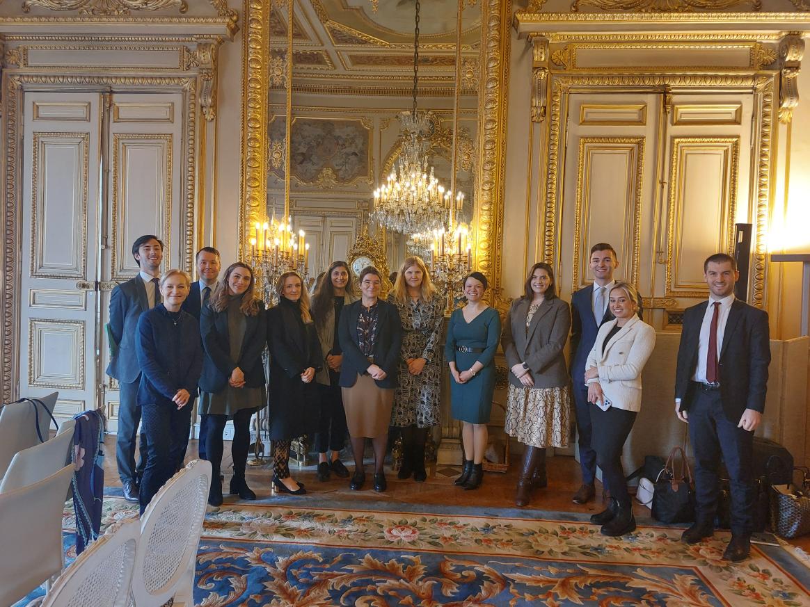 At the Ministry for Europe and Foreign Affairs, Paris