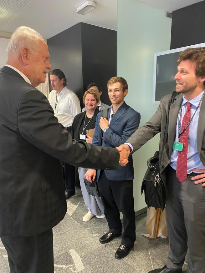 With Miroslav Gregorič, Member of Friendship Group with the USA & Deputy of the National Assembly