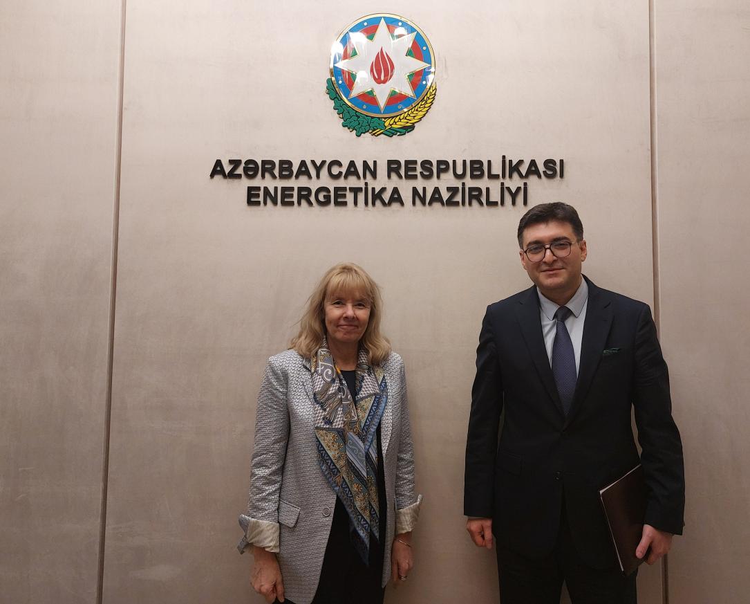 EUSR Hakala and Deputy Minister of Energy of Azerbaijan Orkhan Zeynalov