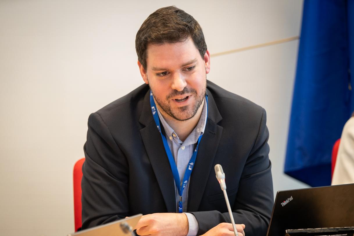 Meeting with Tom Doise, International Relations Officer at DG CNECT, Brussels