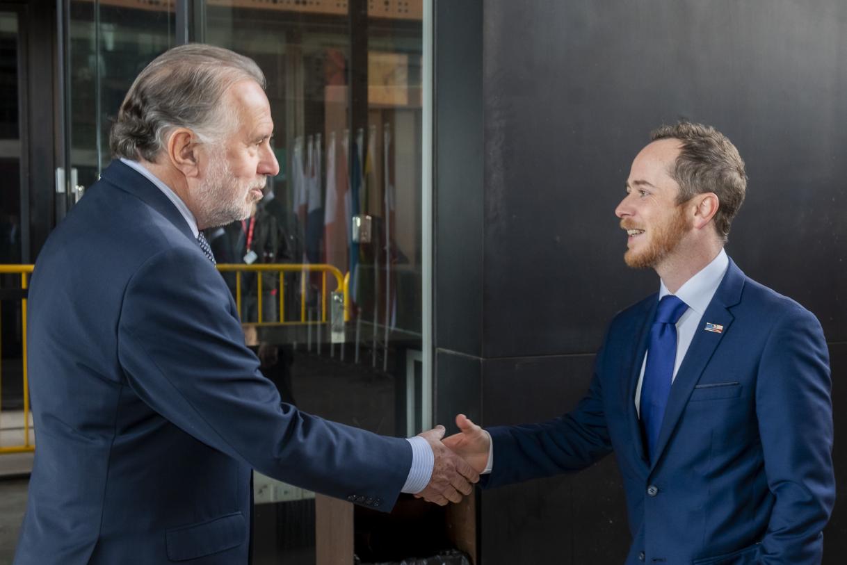 Encargado Negocios y Ex Canciller M. Fernández