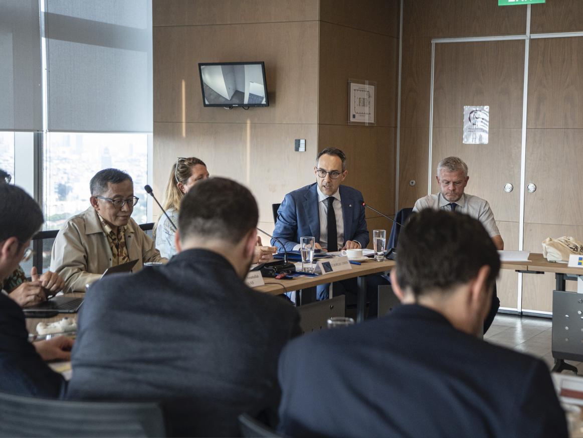 Discussion with the Indonesian Ministry of National Development Planning