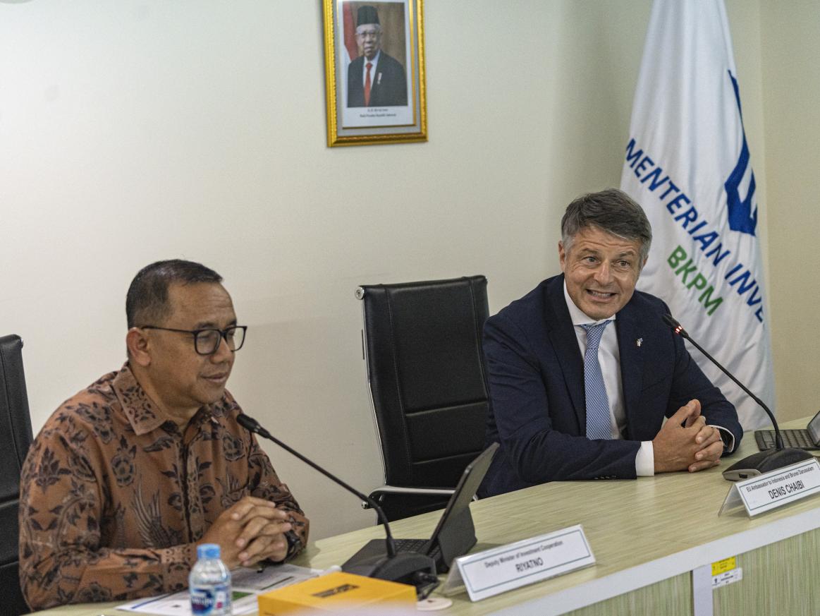 Meeting at the Indonesian Ministry of Investment