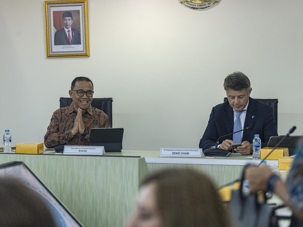 Meeting at the Indonesian Ministry of Investment