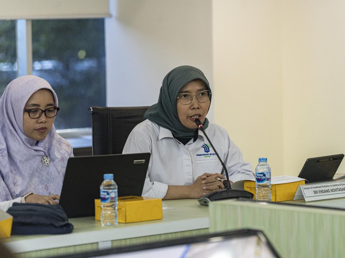 Meeting at the Indonesian Ministry of Investment