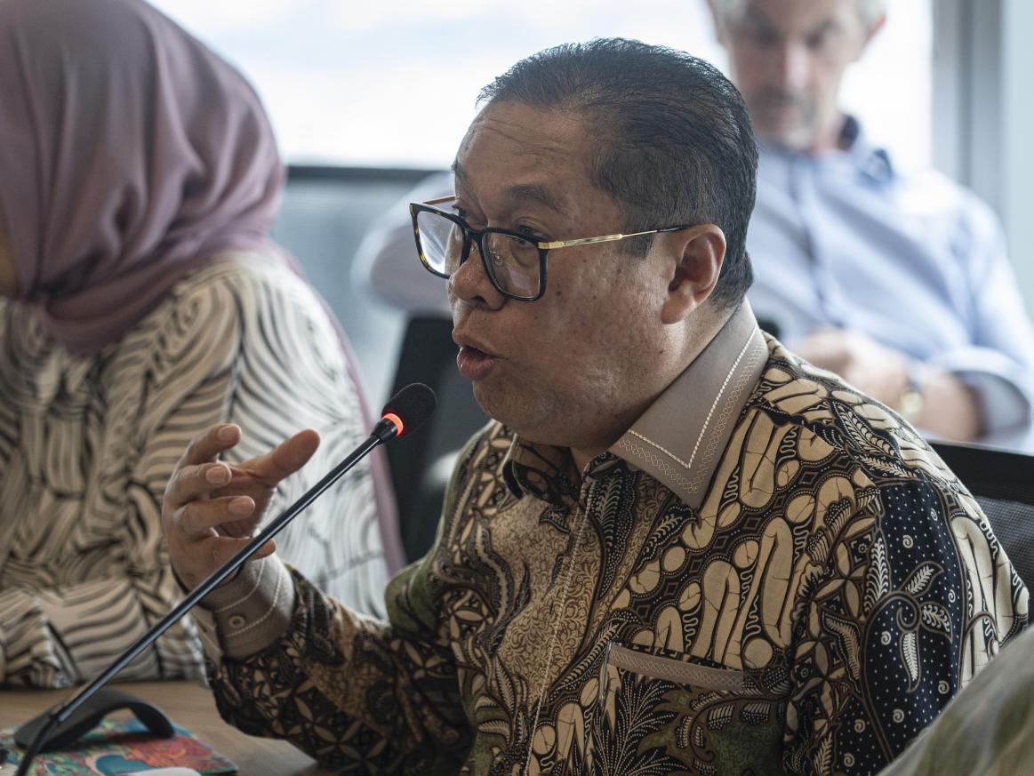 Discussion with the Indonesian Coordinating Ministry of Economic Affairs and Council of Palm Oil Producing Countries (CPOPC)