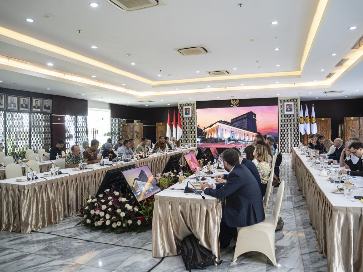 Meeting at the Indonesian Ministry of Energy and Natural Resources