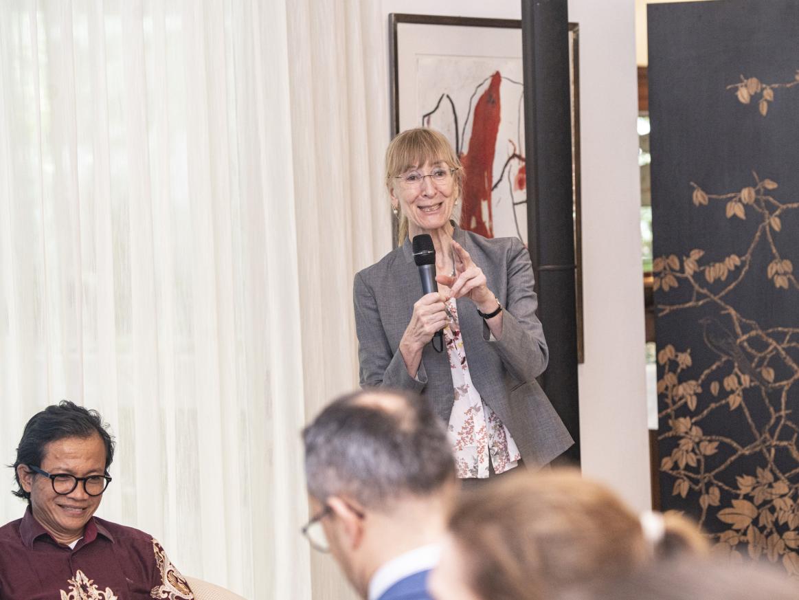 Discussion hosted by the German Embassy