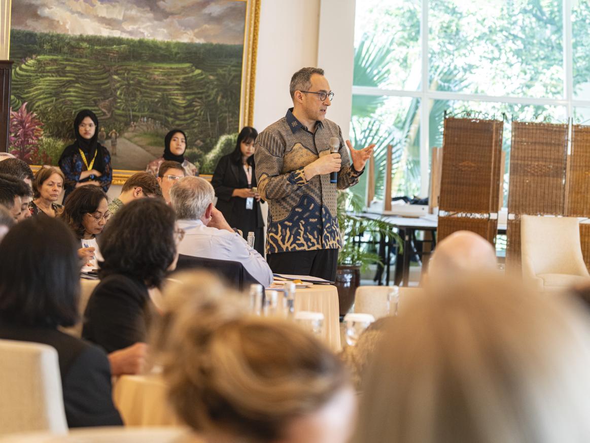 Meeting at the Indonesian Ministry of Foreign Affairs