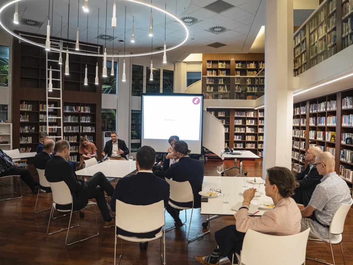 Discussion hosted by the Netherlands Embassy