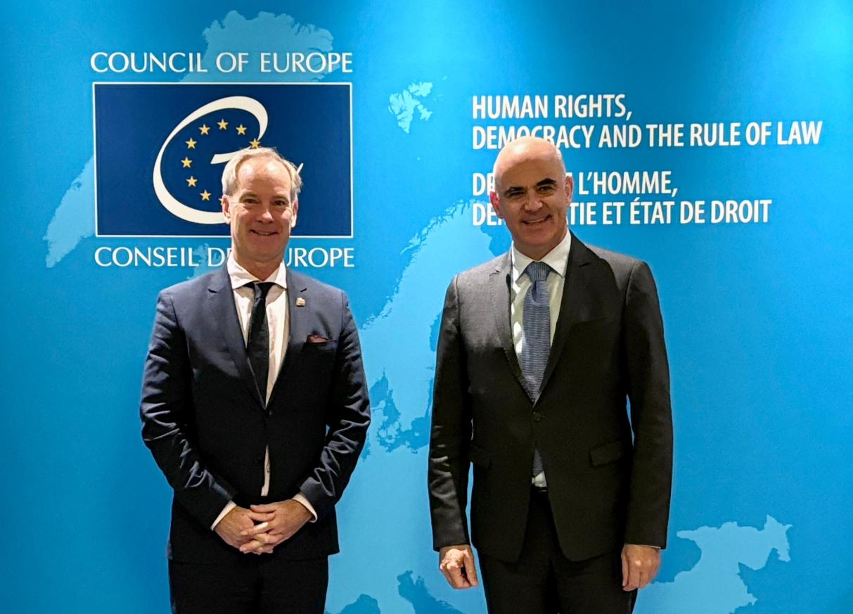 Secretary General of the Council of Europe, Alain Berset