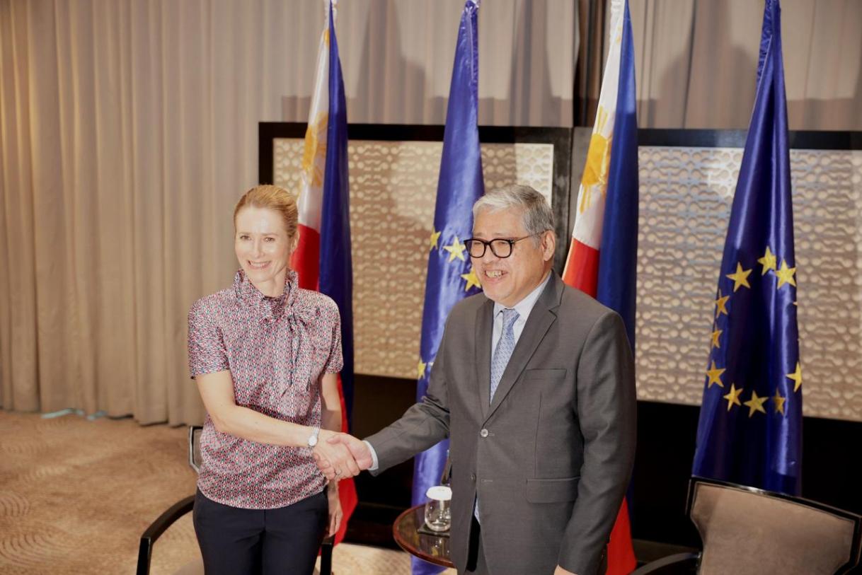 High Representative/Vice-President Kaja Kallas meets Secretary Enrique Manalo