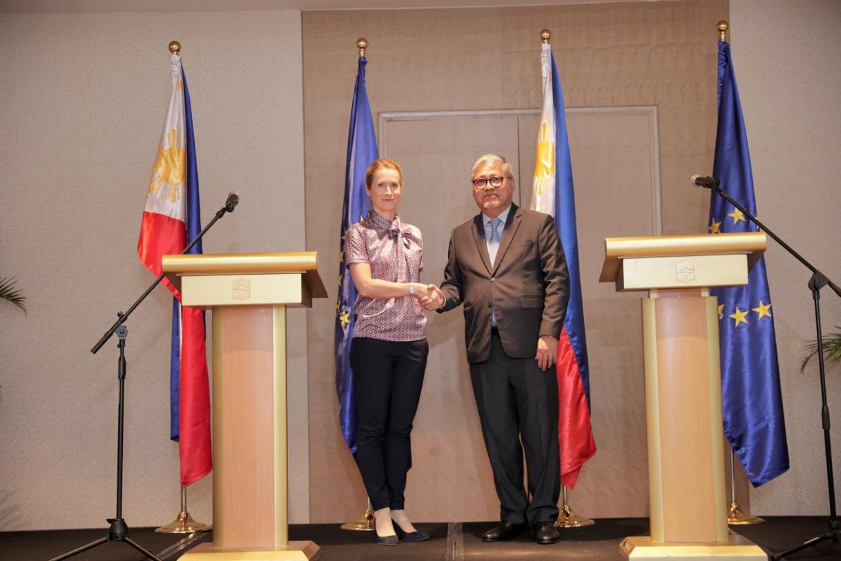 High Representative/Vice-President Kaja Kallas meets Secretary Enrique Manalo