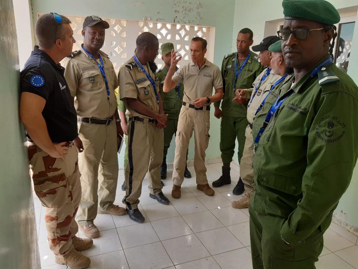 The RACC contributes to the enhancement of Mauritanians Police and Gendarmerie officers’ skills