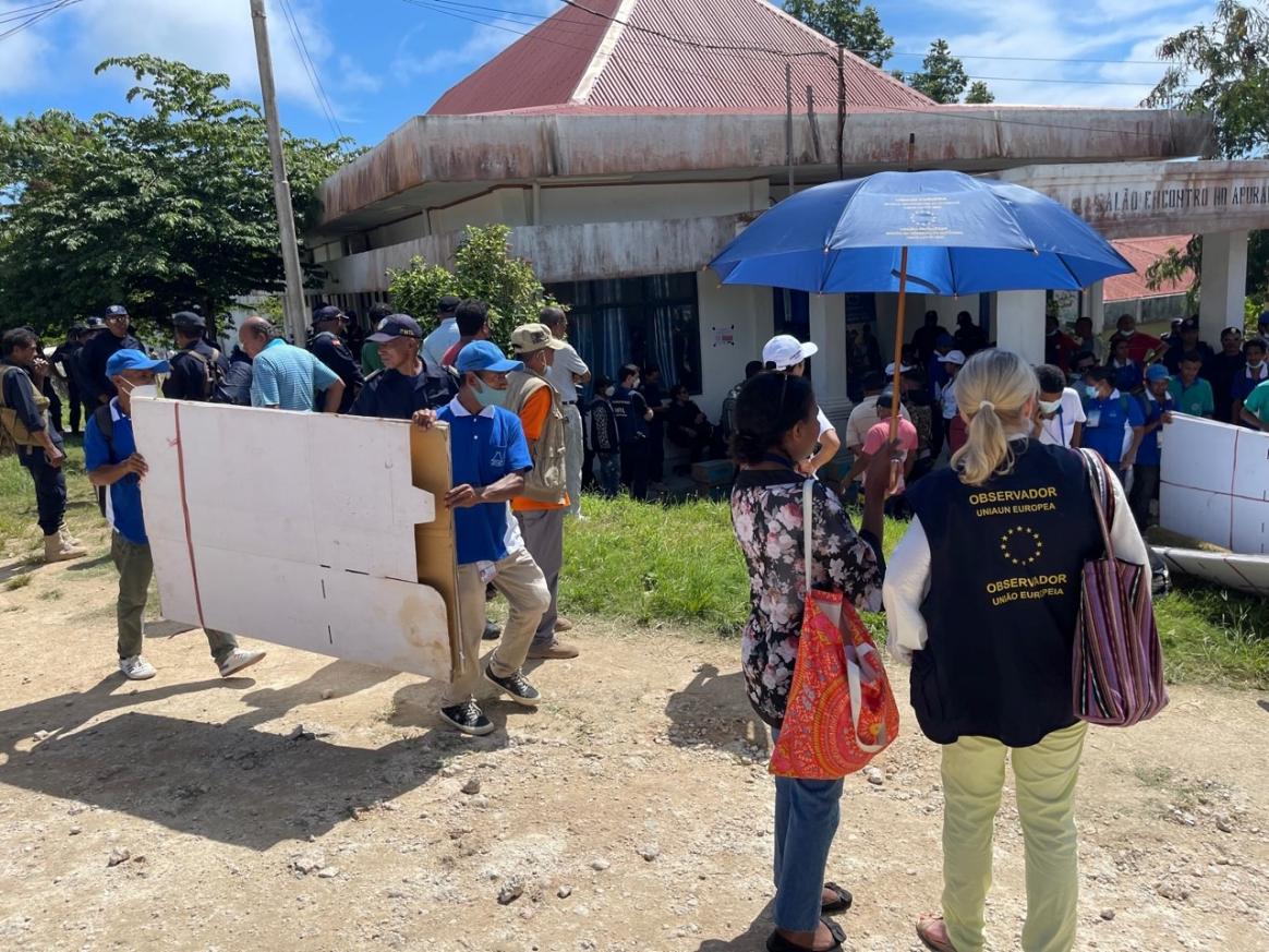 EU EOM Timor-Leste 2022. Long term observers.