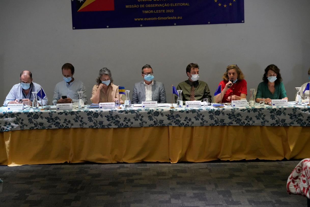 EU EOM Timor-Leste 2022. Core Team.