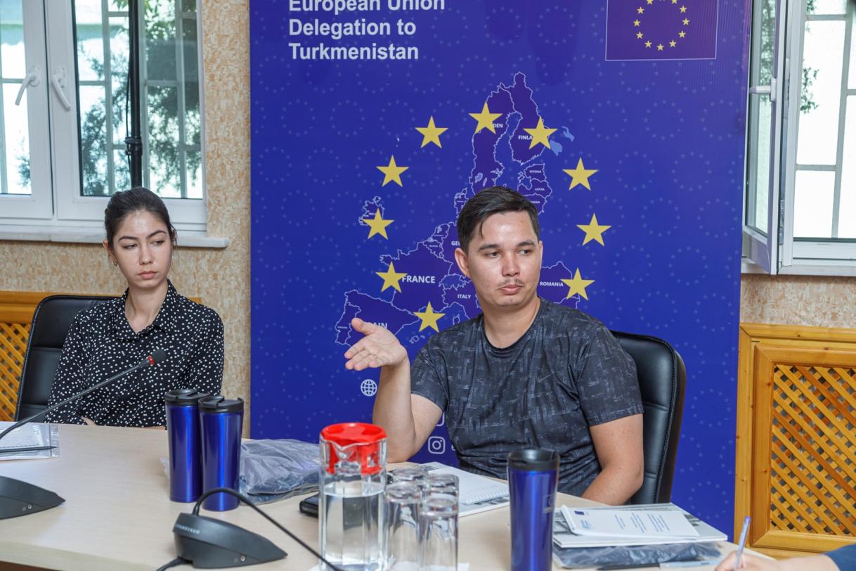 The EU Delegation holds consultations on development of journalism in Turkmenistan