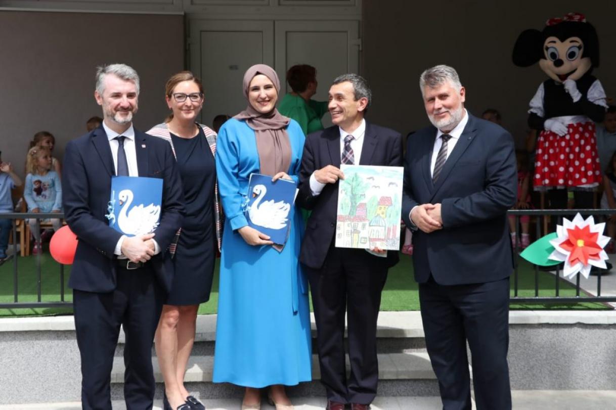 Works on improving thermal insulation of Kindergarten “Labudovi” in Sarajevo completed