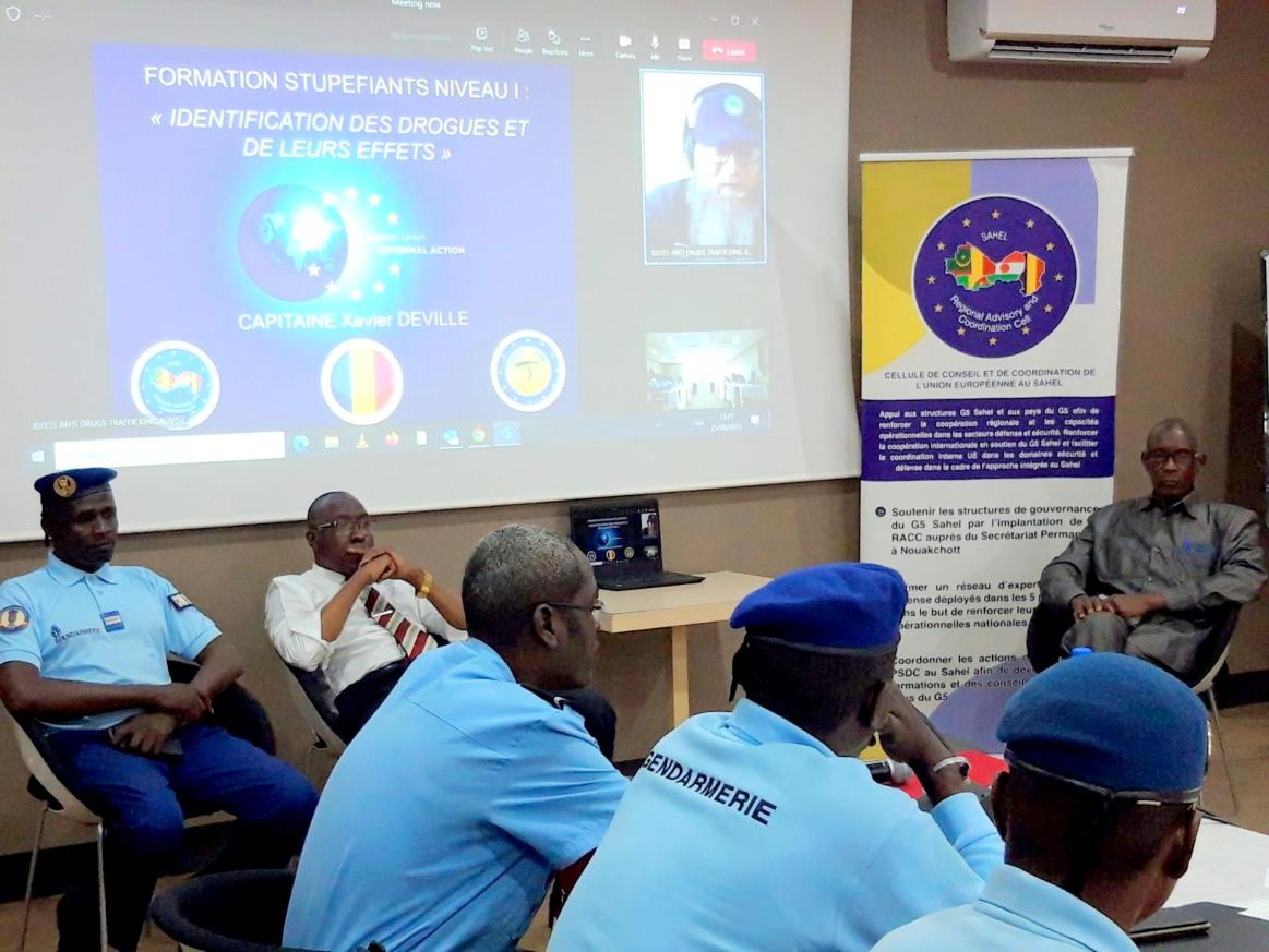 Enhancing Sahelian security sector officers’ skills in fighting drug trafficking and smuggling