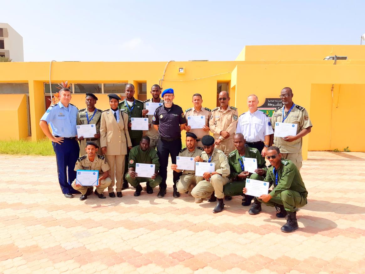The RACC contributes to Sahelian police-gendarmerie cooperation on Crime Scene Management