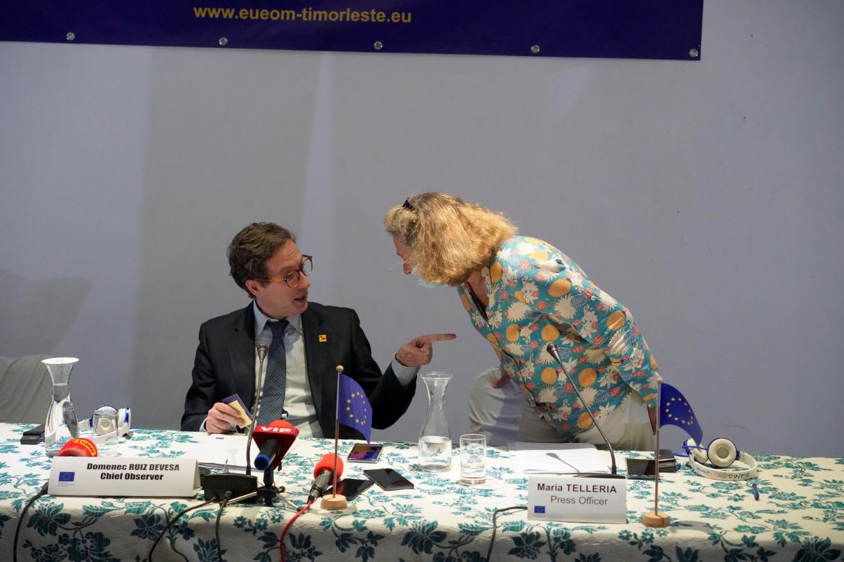 EU EOM Timor-Leste 2022 Chief Observer.