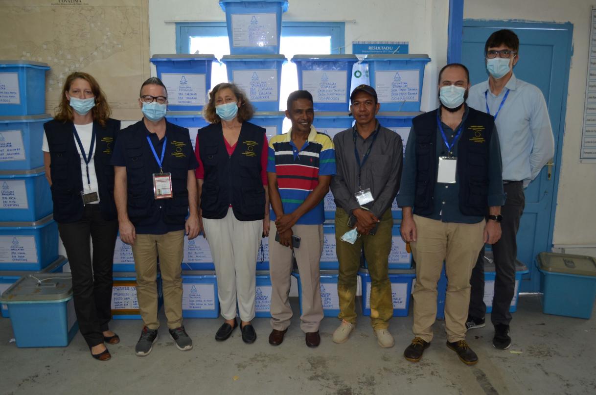 EU EOM Timor-Leste 2022. Long term observers.