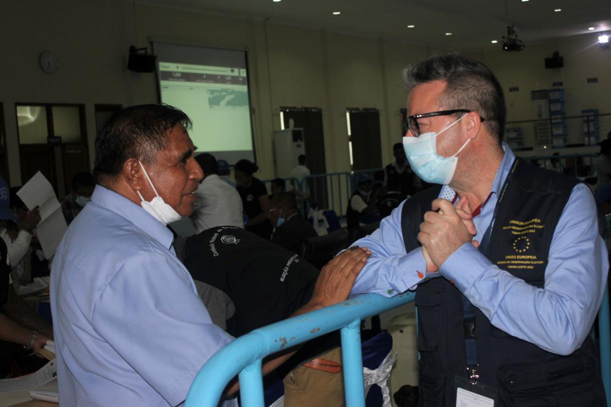 EU EOM Timor-Leste 2022 DCO, Alexander Gray.