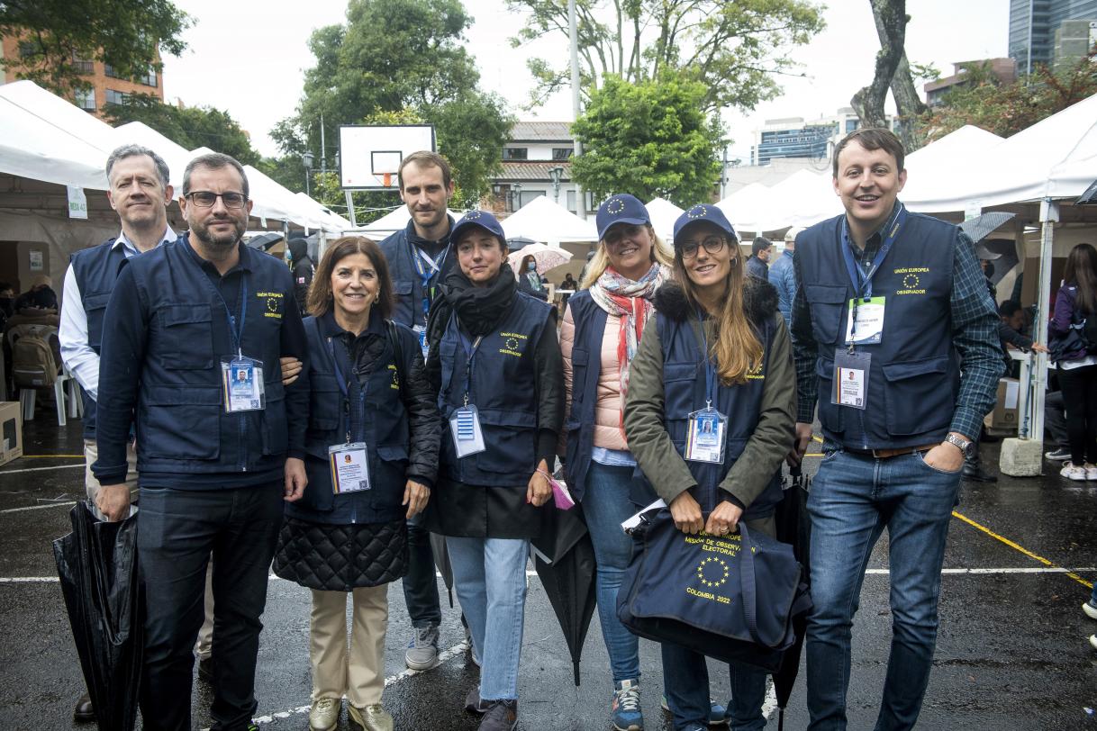 Jefe MOE UE COL en Colombia elecciones presidenciales